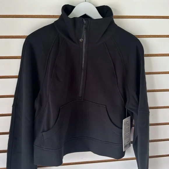 Scuba Oversized Funnel Neck Half Zip - Picture 4 of 6